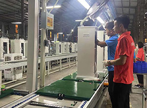 chuyền sản xuất máy nước lọc