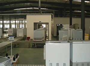 chuyền sản xuất máy nước lọc
