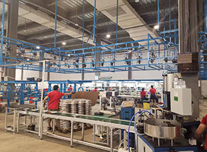 chuyền sản xuất động cơ